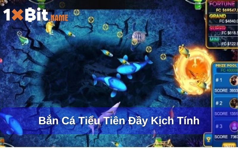 Game bắn cá siêu kịch tính tại 1xbit