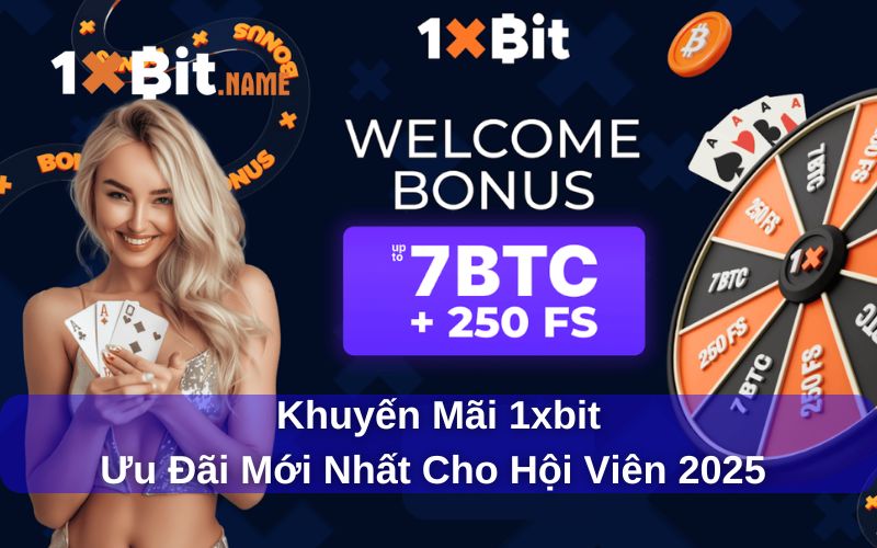 Khuyến mãi 1xbit mới nhất